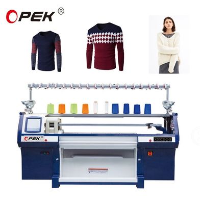 Macchina per la maglieria a maglia Jacquard ad alta velocità per la maglieria piatta senza cucitura