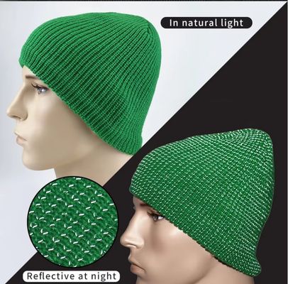 Macchina avanzata di maglieria a cappello riflettente 7G-18G con alimentatore 2F-10F