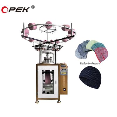 2F-10F Macchina da maglieria per cappelli di seta riflettenti e cappelli invernali
