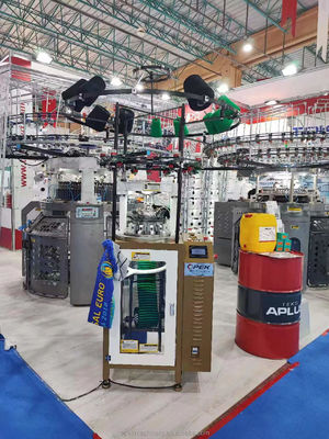 Macchina di maglieria circolare Opek computerizzata e prestazioni per la produzione di cappelli a costole