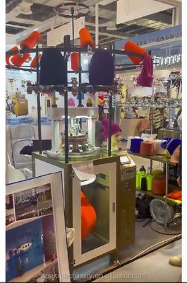 2024 Lavori di tessitura di modelli per cappelli automatici a costole circolari Materiali per macchine da maglieria