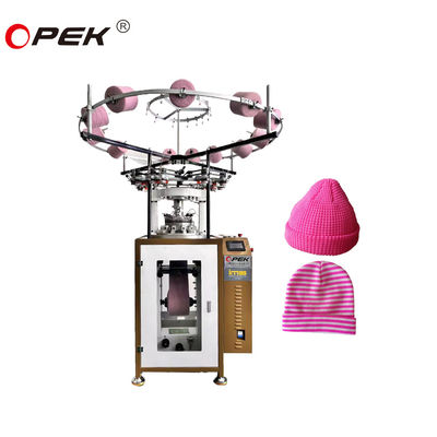 1X1 2X1 2X2 Rib Beanie Knitting Machine per fish scale waffle stitch e cappelli invernali