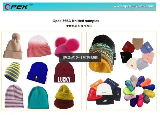 Metodo doppio di maglieria Pesca e Waffle Stitch tessitura cappelli a costole Maglieria