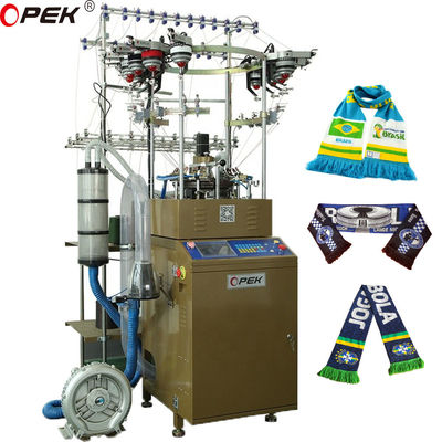 La macchina da maglieria per cappelli e sciarpe Opek Jacquard più performante per officine di riparazione di macchinari