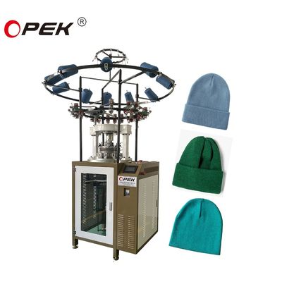 Upgrade Your Production with Automatic 0.75 W Circular Rib Hats Knitting Machine (Motore automatico per la maglieria con cappelli circolari)