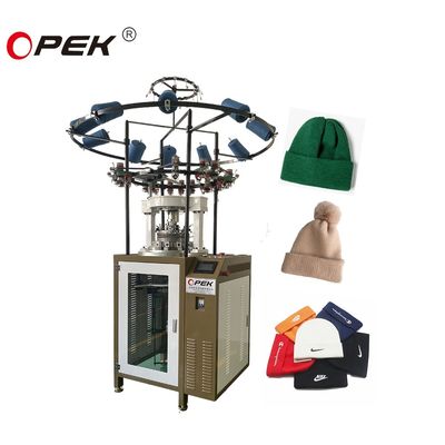 Advanced Hot Tuck e cappelli a costole macchina da maglia per disegno circolare 70-300 aghi