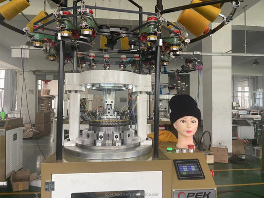 Lubrificazione automatica avanzata Popolari cappelli a costole Maglieria 770*1350*2300mm