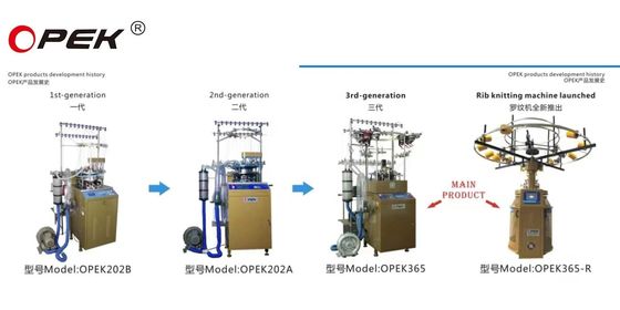 Macchina a maglia circolare completamente computerizzata per la fabbricazione di berretti e sciarpe