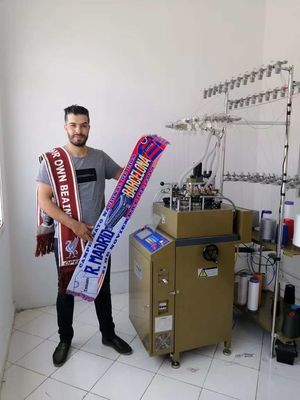 Facile da usare, macchina per fare cappelli e sciarpe circolari con controllo computerizzato