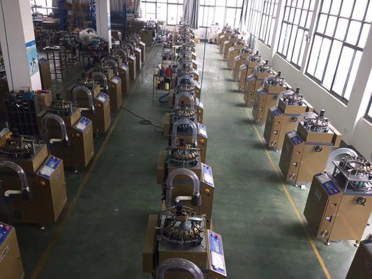 800 pcs/day OPEK Jacquard automatico Calcio Ventilatore Sciarpa Making Machine Tecnologia avanzata