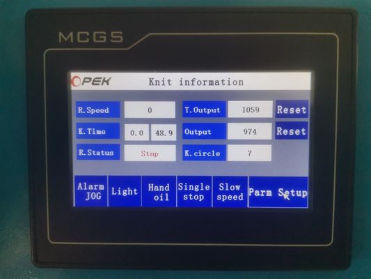 Macchina per la maglieria circolare senza cuciture Perfetta per l' efficienza della maglieria a trama