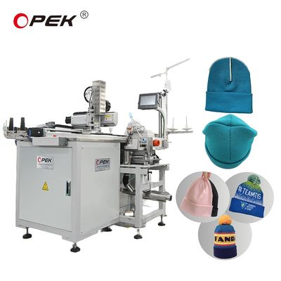 Alta velocità 9 pollici larghezza a maglia 7 GG Overlock macchina da cucire per cappello a maglia invernale a maglia