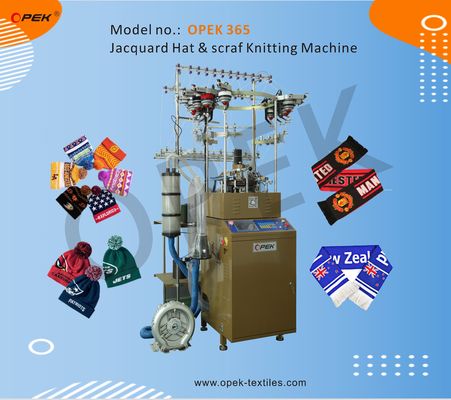 Macchina ad alto tappo OPEK per cappelli e sciarpe a maglia Capacità 350 kg Metodo di maglia singola