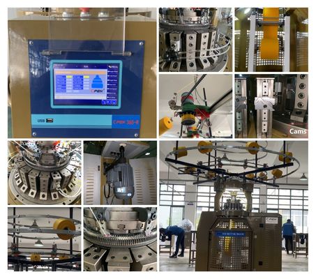 Maglietta a maglia circolare Mayer con lubrificazione professionale e automatica