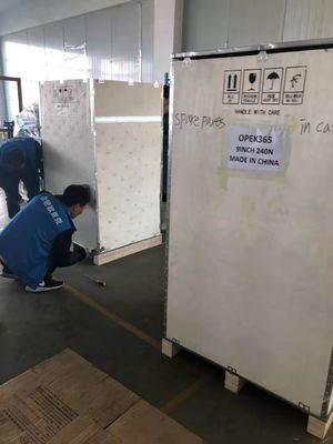 Macchina di maglieria circolare a cappello a costole computerizzata OPEK per 450 kg