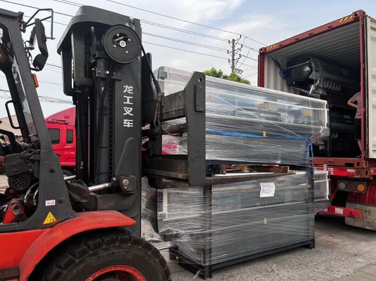 Metodo di tricotaggio doppio 650 KG 52 Inch Computerizzata Flat Knitting Machine per maglioni