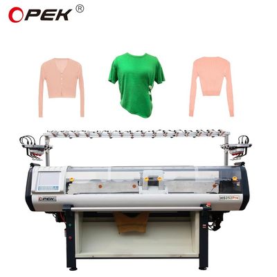 52 pollici di maglietta Kitting Collar Making Machine per il processo di maglieria veloce e preciso