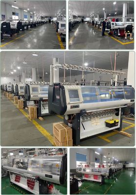 52 pollici di maglietta Kitting Collar Making Machine per il processo di maglieria veloce e preciso