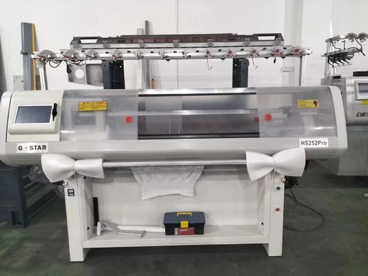52 pollici larghezza a maglia doppio sistema maglia piatta macchina a maglia con funzione automatica