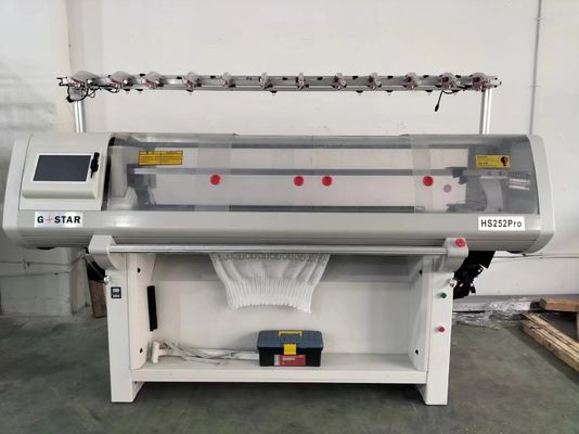 Macchina da maglieria a piattaforma Jacquard 16GG Sistema doppio 52 pollici per alta produzione