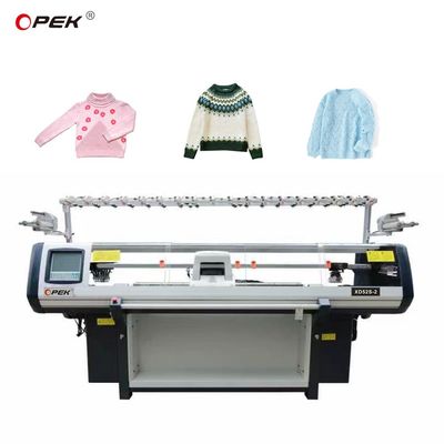 Macchine per maglieria piatta a Jacquard doppio sistema vendite computerizzate di maglioni a punta