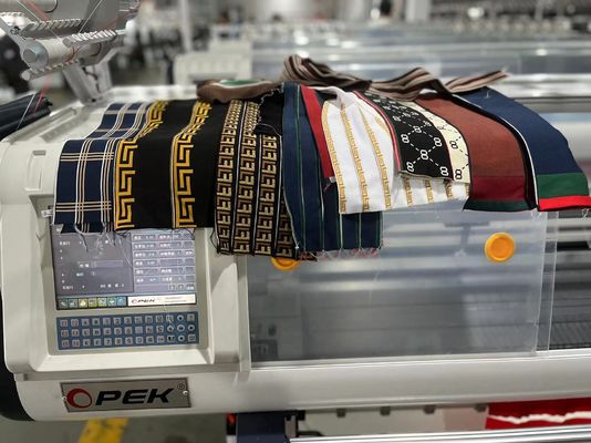 Top cinese della macchina a maglia piatta ad alta velocità per la produzione sostenibile