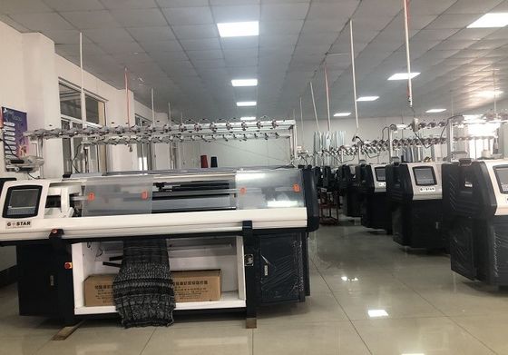 Speed Jacquard Tricotomas Double Carriage Collar Flat Knitting Machine in OPEK da 80 pollici
