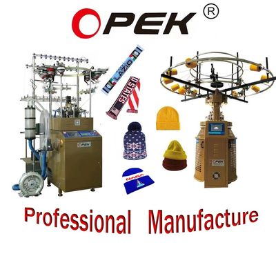 Alarme completamente automatico Ventilatore di calcio OPEK Macchina di maglieria circolare automatica 752*663*1418mm