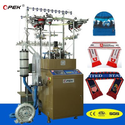 Crea cappelli e cappelli professionali a casa con una macchina da maglieria completamente automatica da 1 kW