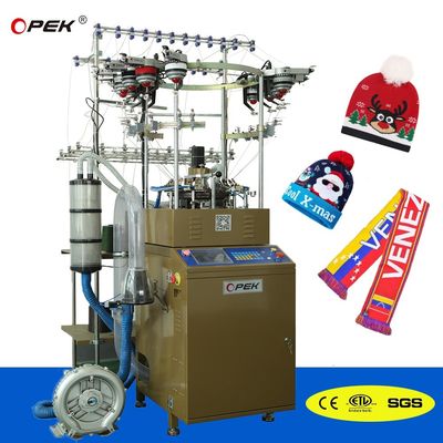 OPEK 9 pollici cilindro circolare pezzi di maglieria per cappello e sciarpa linea di produzione