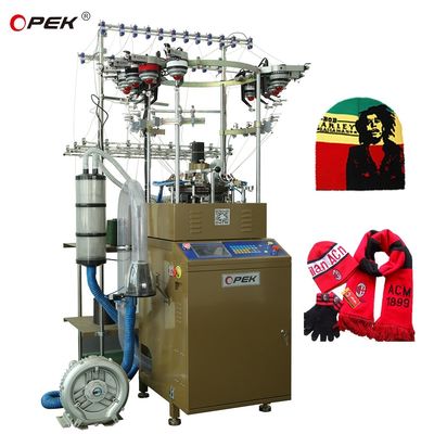 1KW OPEK Macchina a maglia a guanto a guanciale circolare completamente computerizzata Capacità 800 pezzi/giorno