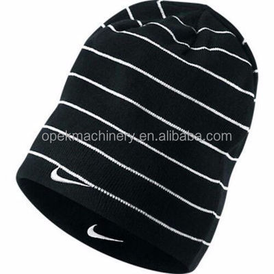 160N-360N Aghi Single Jersey Jacquard Cap Making Machine per 500 pcs / giorno Produzione