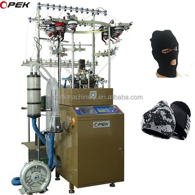 160N-360N Aghi Single Jersey Jacquard Cap Making Machine per 500 pcs / giorno Produzione