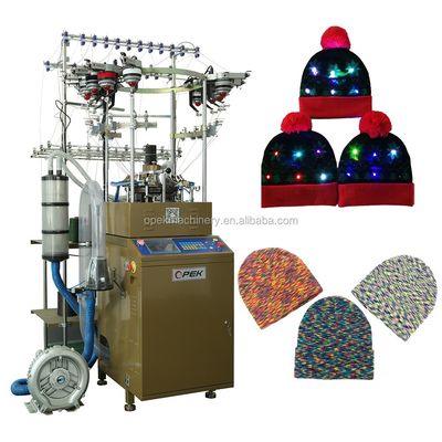 Macchina di maglieria a cappello e cappello computerizzata OPEK365 con certificazione ETL