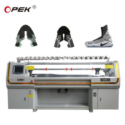 9gg Gauge System Flat Shoe Upper Knitting Machine con sistema Rynen per gli ordini in volume