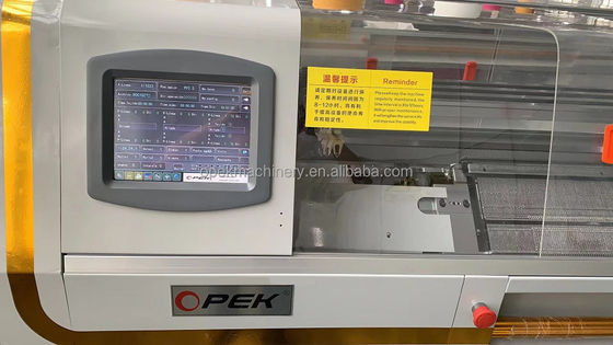 Macchina da maglieria automatica da 80 pollici a 3 sistemi con requisiti del cliente