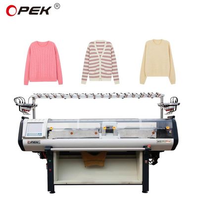 Funzione Calzature da maglia Superiore/pullover/cappello con 650 kg Macchina da maglia piatta semiautomatica