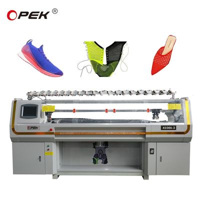 Macchina di maglieria per scarpe Flyknit 3D completamente computerizzata Capacità di produzione 800 kg