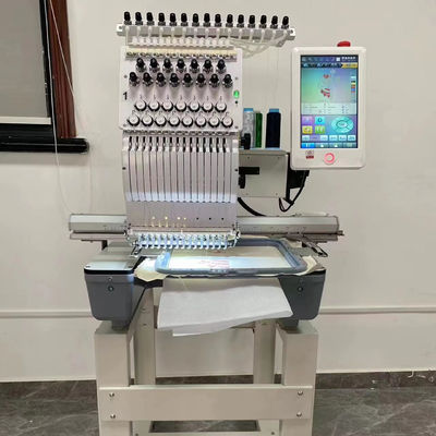 Nuova A15 touch screen Dahao Macchina di ricamo computerizzata a testa singola da 10 pollici