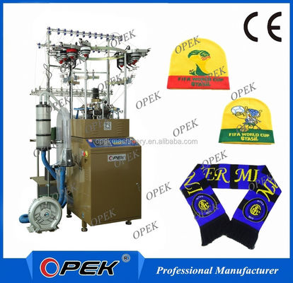 La macchina completamente computerizzata Opek è l'ultimo investimento per i produttori di cappelli a maglia