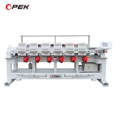 Opek 12/15 macchina di ricamo con tappo ad aghi e ad alta velocità con area di ricamo 450*400mm