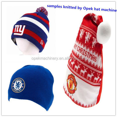 ISO9001 CE certificata High Speed Automatic Stocking Beanie Knitting Machine