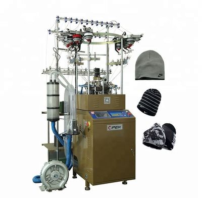 OPEK Macchina per fare cappelli circolari Jacquard completamente computerizzata Il futuro della produzione di cappelli