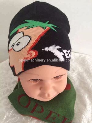 OPEK Macchina per fare cappelli circolari Jacquard completamente computerizzata Il futuro della produzione di cappelli