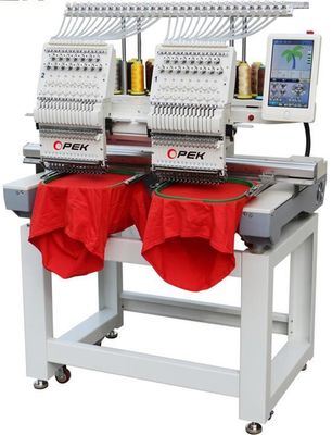 Macchina di ricamo multifunzionale da 450W per cappello T-shirt abbigliamento in piatto design