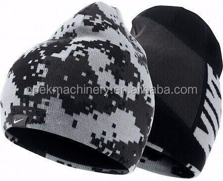 Macchina da maglieria a cappello giallo di produzione OPEK con allarme automatico completo