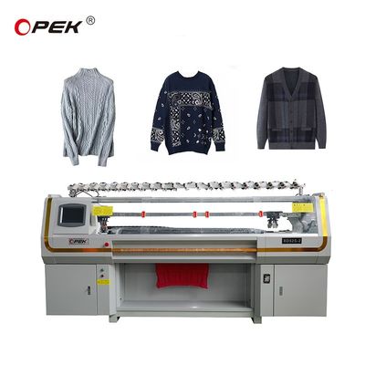 Ultima macchina a maglia piatta a carrello singolo Jacquard da 12 calibri per il sistema Hengqiang
