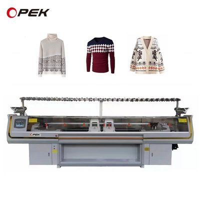 Tre sistemi computerizzati Cappello e sciarpa macchina da maglieria stile Shima Seiki