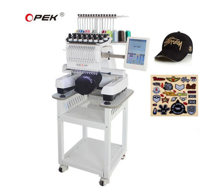 Opek Single Head 12/15 Aghi Computer Cap Macchine per ricami domestici per tappetini e jeans