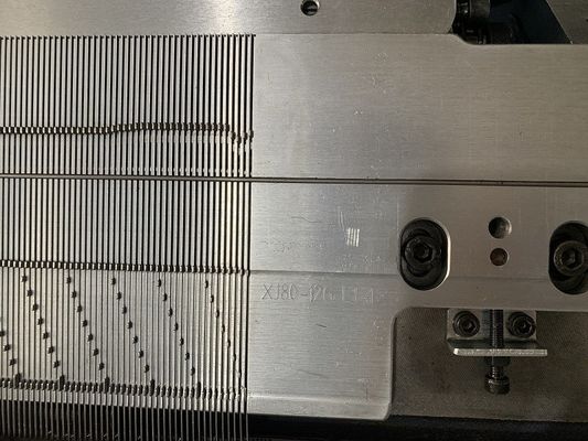 Macchine a maglia piatta computerizzata a doppio sistema per maglioni completamente jacquard